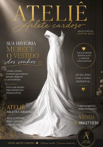 Lindo vestido de noiva