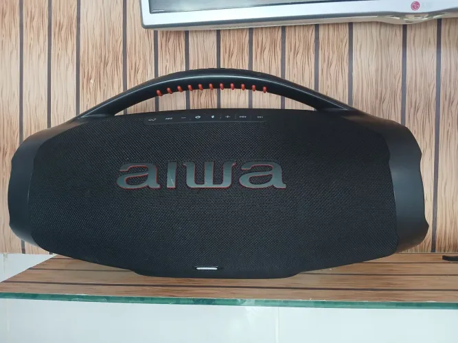 Vendo caixa de som bombox aiwa semi nova