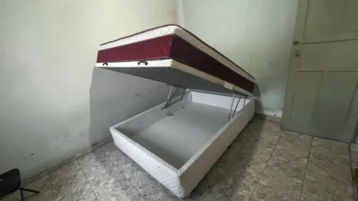 Cama box casal