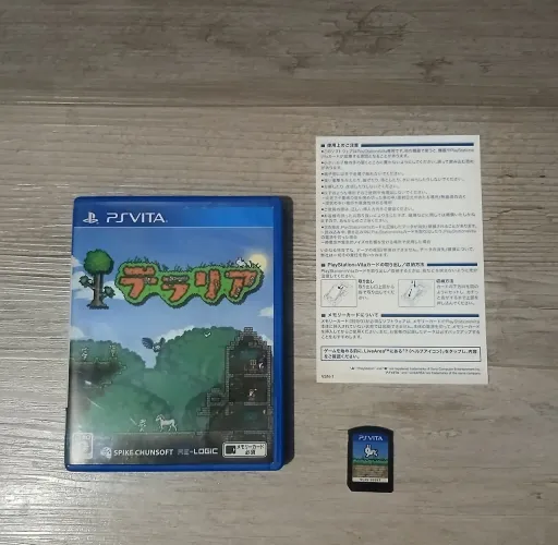 Psvita - Terraria Japonês Raro Oportunidade PlayStation Ps Vita