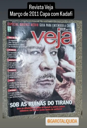 Revista antiga revista Veja Março de 2011