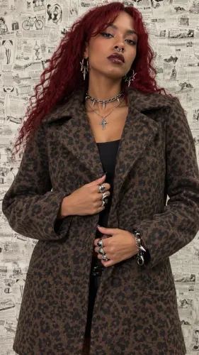 Casaco Animal Print