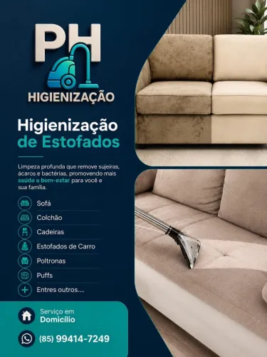 Higienização de estofados