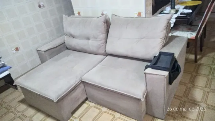 SOFÁ RETRATIL E reclinável 2 LUGARES