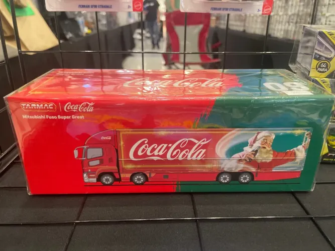 Caminhão coca cola tarmac