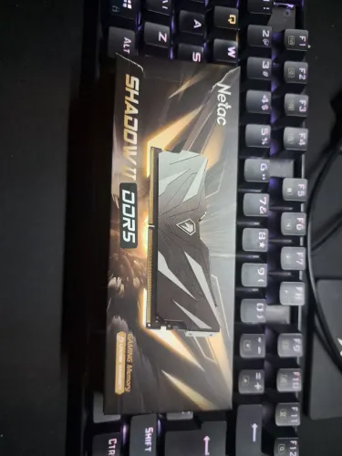 netac shadow ii, 8gb (1x8gb), ddr5, 4800mhz, c40