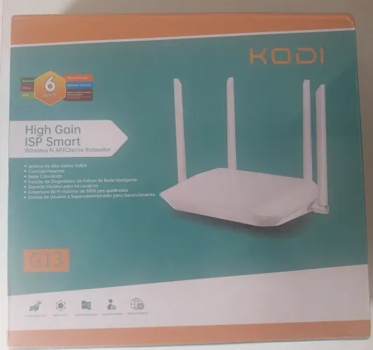  Roteador 4 antenas Longo alcance!