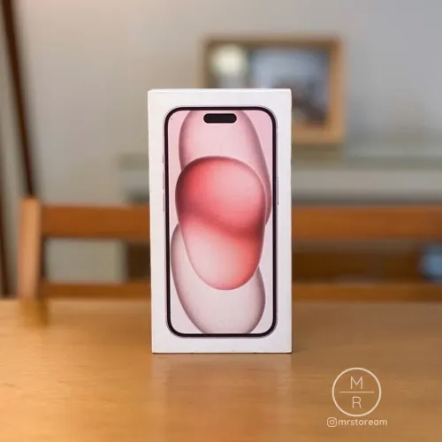 iPhone 15 128 GB Rosa / Chip físico / Até 18x no cartão
