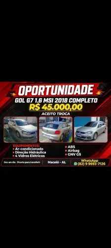Volkswagen Gol Geração VII Trendline 1.6 8V Total Flex Mec. 4P 2018