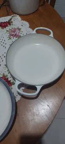 Caçarola 30 cm Branco Meringue Le Creuset
