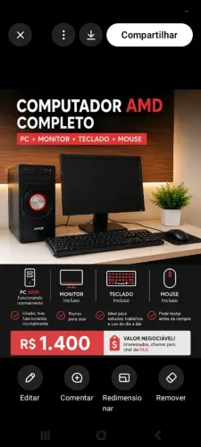 Computador completo AMD
