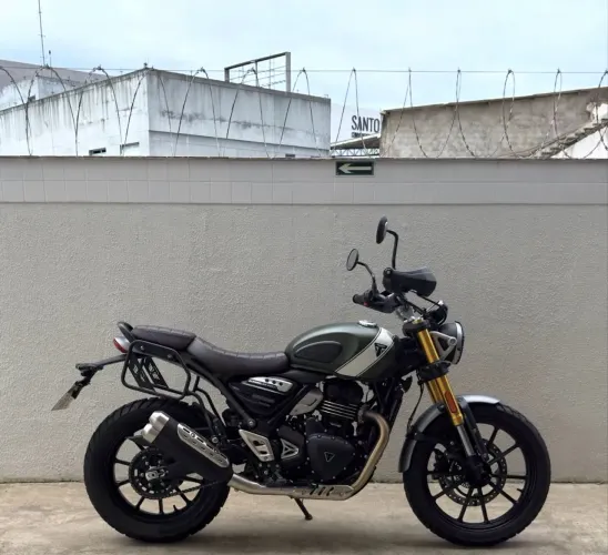 Triumph Scrambler 400x 2025 3.075km impecável