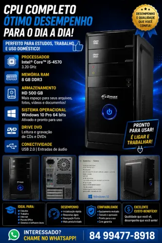 CPU I5/8G/500G Top!