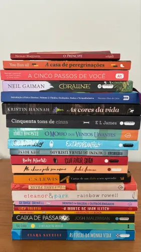 Lote de 21 livros