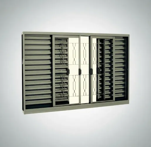 2 Veneziana Lucasa 150x100x13cm - (Janela)