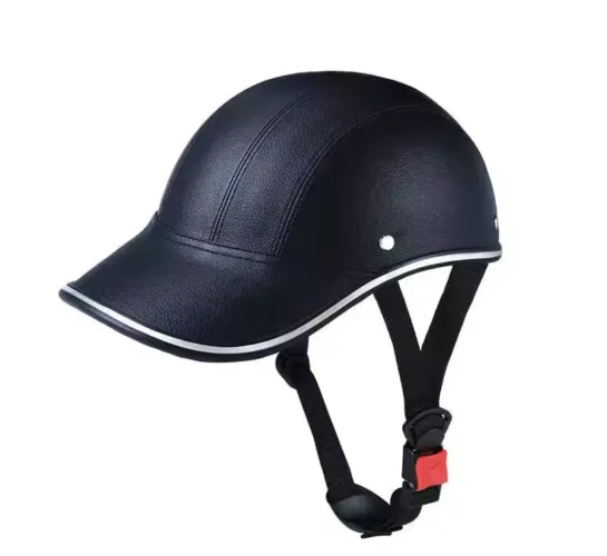 Capacete Boné Para Bicicletas e Motos Elétricas Estiloso e Seguro