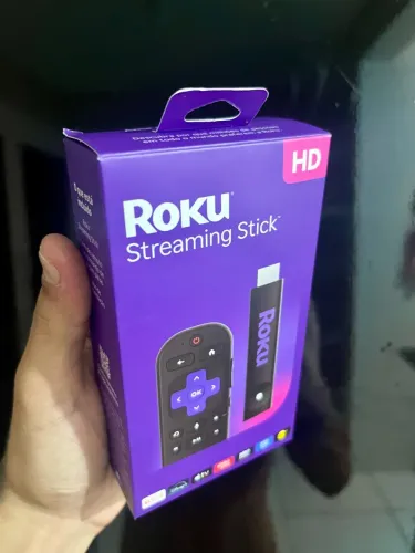 Roku Stick HD Semi-Novo completo na caixa!!!