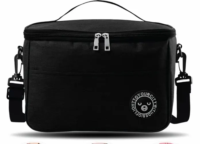 Lancheira térmica fitness, porte grande