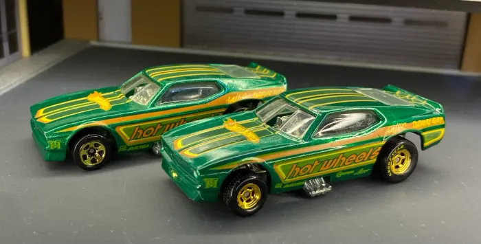 Hot Wheels STH + TH 71 Mustang Funny car