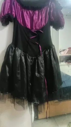 Vestido de bruxa 