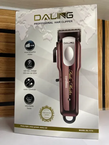 Máquina de Cortar Cabelo Sem Fio Profissional DALING DL-1173 an8