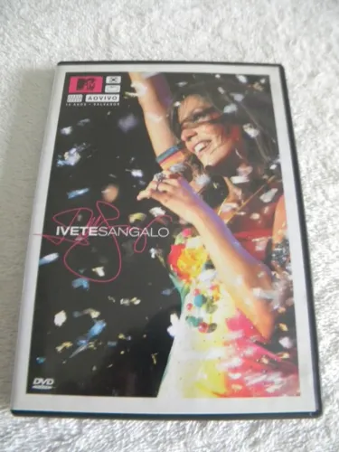 Dvd Ivete Sangalo Mtv Ao Vivo 10 Anos em Salvador (Original).