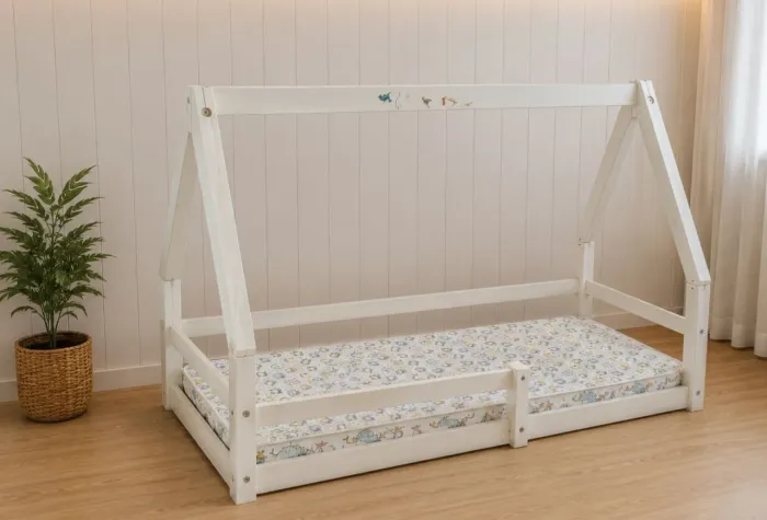 Cama Casinha + Colchão