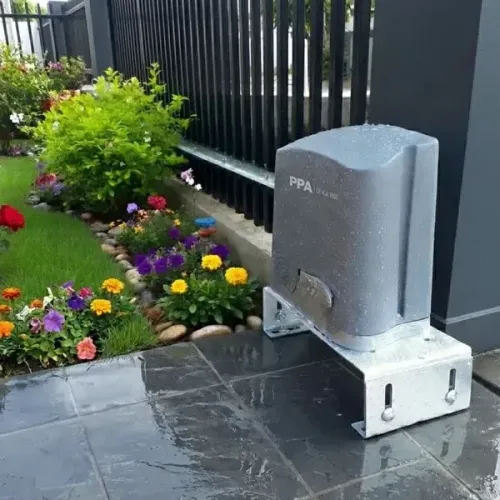 Motor de portão automático com instalação