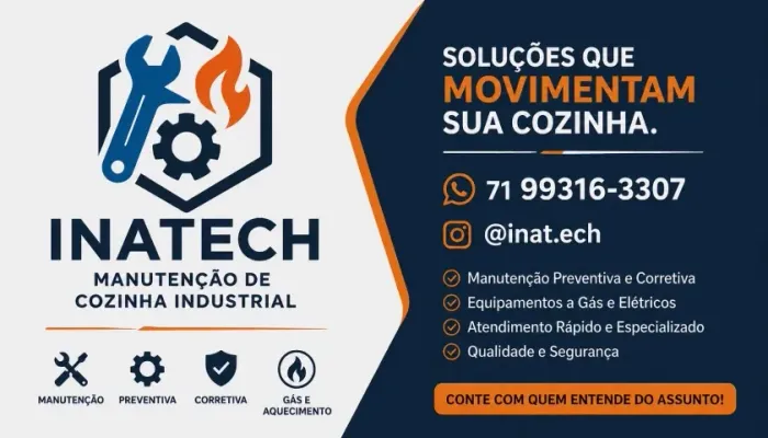 INATECH - Manutenção de Equipamentos para Cozinha Industrial