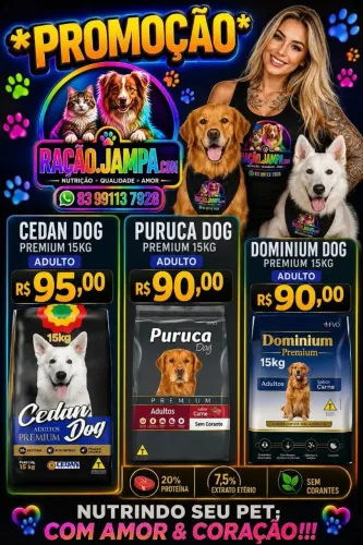 RAÇÃO PREMIUM A PARTI 90"00 