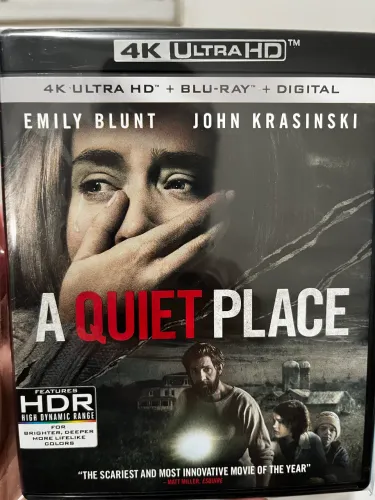 Um lugar silencioso 4k Blu-ray com ptbr