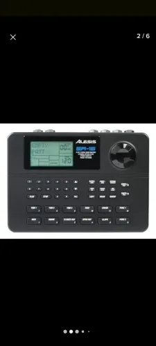 Bateria eletrônica alesis Sr 16