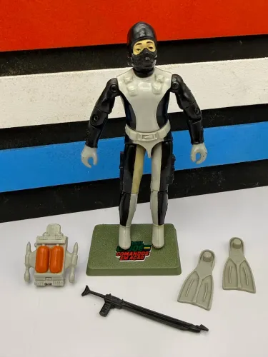 Gi Joe Torpedo V1 Navy SEAL - 1983 - Comandos em ação