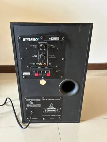 Subwoofer Ativo Energy e:XL-S8 (Canadense) - Muito Conservado