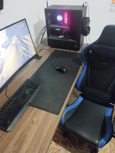 PC Gamer Completo Ryzen 7 5700X RTX 2060 Super 32GB Monitor 144Hz Cadeira - SP