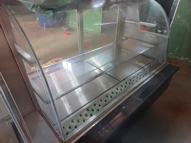 Estufa de alimentos dupla quente 