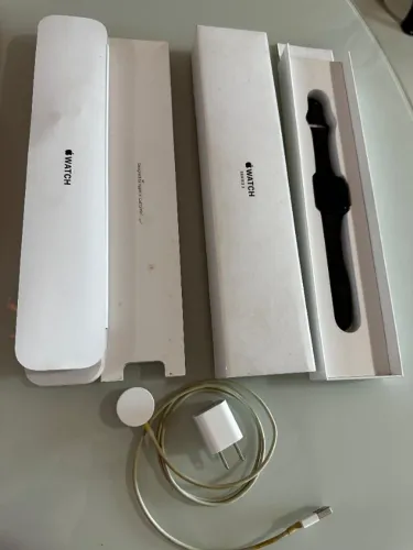 Apple watch series 3 38mm space gray aluminium case