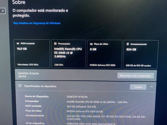 PC GAMER COMPLETO COM PLACA DE VIDEO RTX PRA SAIR HOJE!