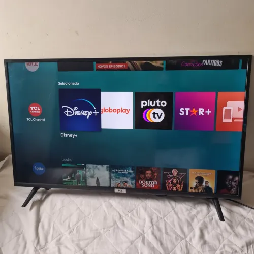 TV SMART 43 TCL Full HD Wi-Fi e Streamings - Impecavel - Entrego Hoje