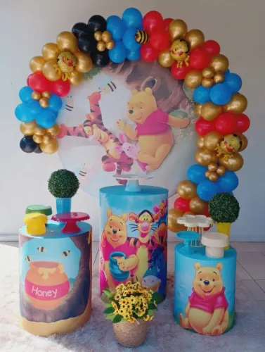 Kit Pegue e Monte Ursinho Pooh - Decoração de Festa em Goianésia