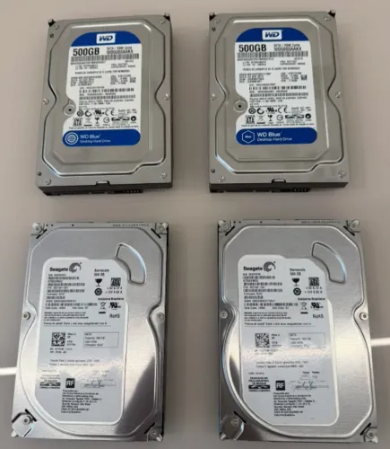 HD 500GB SEAGATE WD TOSHIBA SATA SEMI-NOVOS
