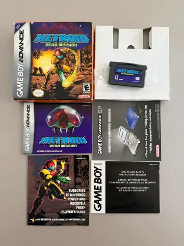 Metroid Zero Mission Gameboy Advance