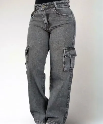 Calça preta cargo