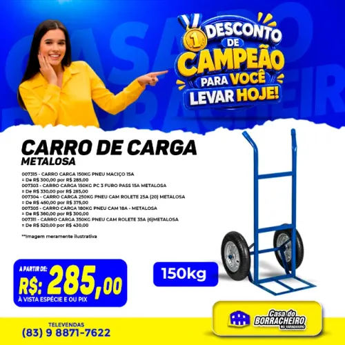 Carro de Carga: A solução ideal para transporte de cargas
