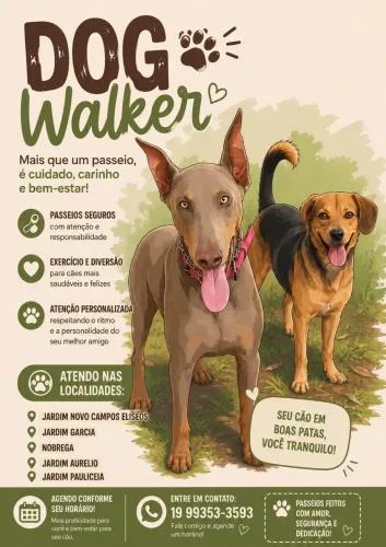 Dog Walker! Passeio para cães