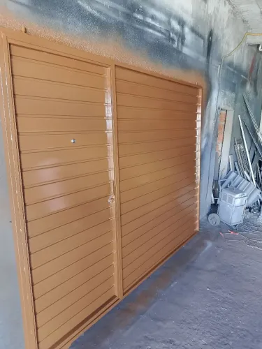 Portão galvanizado