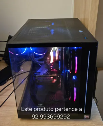 PC GAMER ULTRA | RTX 3060 Ti + RYZEN 7 | ESTILO AQUÁRIO
