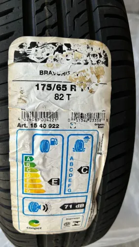 pneu bravuris 5 175/65 r14