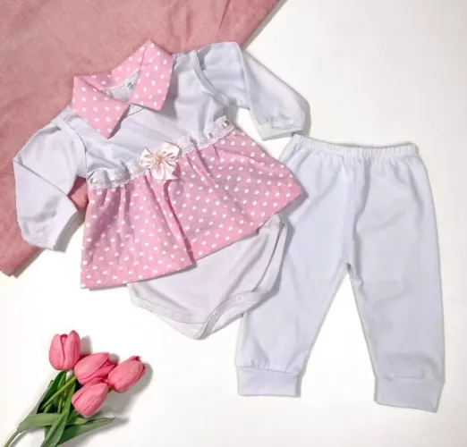 Roupa rn bebê menina