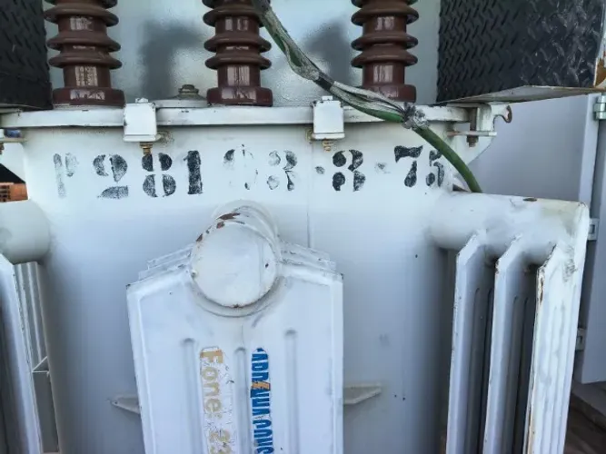 Transformador a oleo 75kva 13.800v (380v)